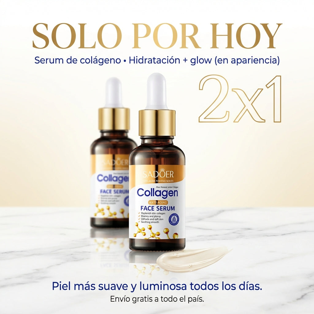 Serum de Colágeno Rejuvenecedor – Glow & Elasticidad 30ML