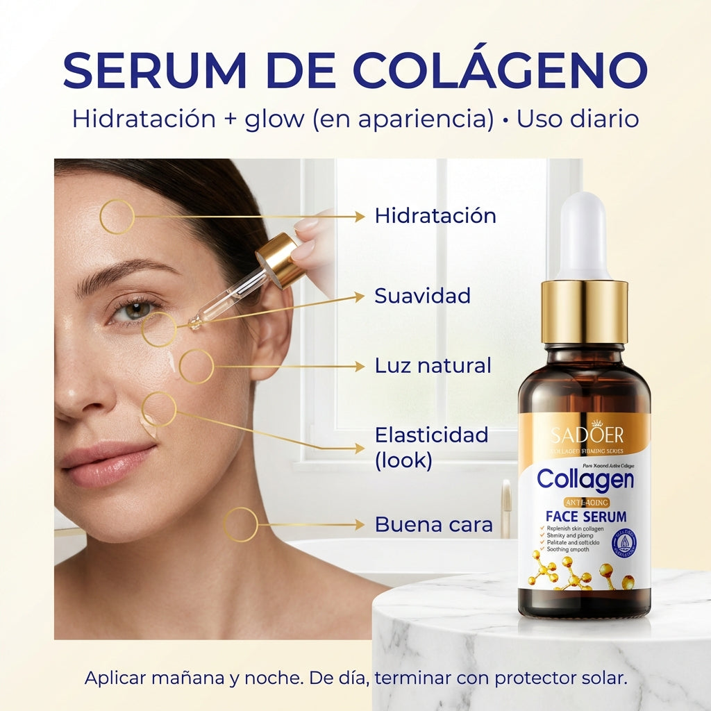 Serum de Colágeno Rejuvenecedor – Glow & Elasticidad 30ML