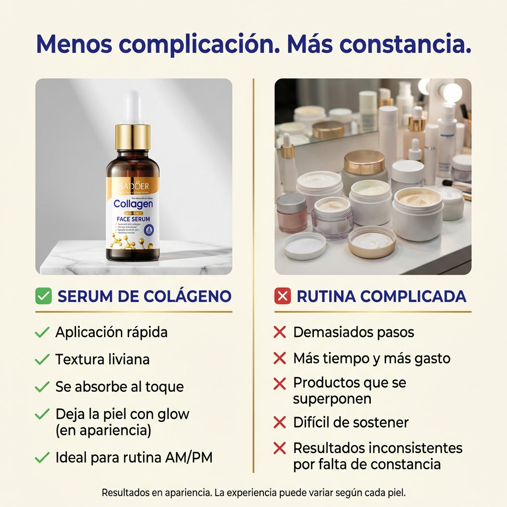 Serum de Colágeno Rejuvenecedor – Glow & Elasticidad 30ML